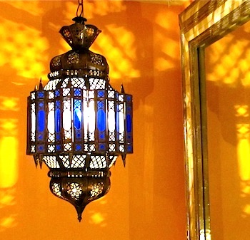 Hanging Moroccan lantern