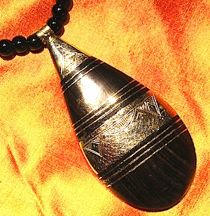 Touareg ebony pendant