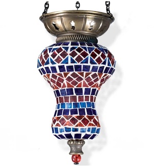 Turkish mosaic lamp