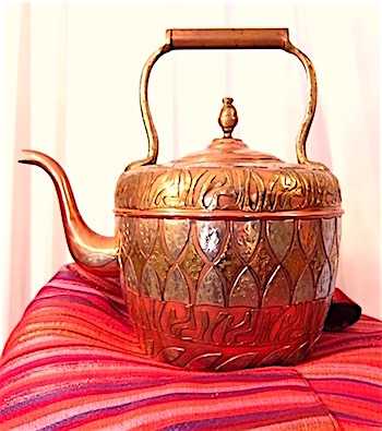 Vintage Moroccan kettle