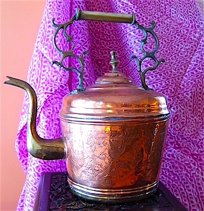 Vintage Moroccan kettle