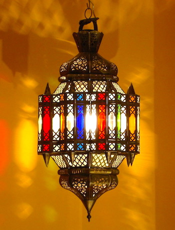 Traditional Moroccan lantern